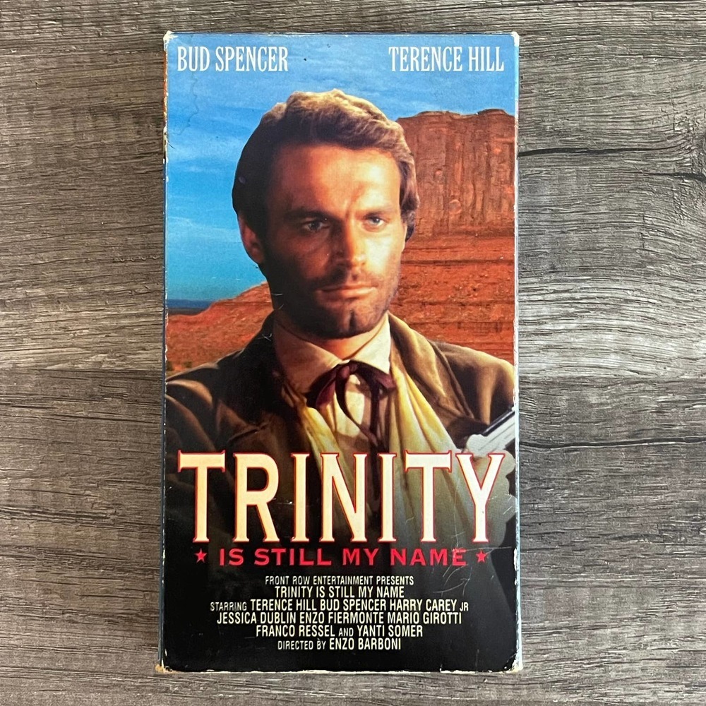 TRINITY IS TILL MY NAME - TERENCE HILL BUD SPENCER [ VHS ] FRONT ROW ENT.